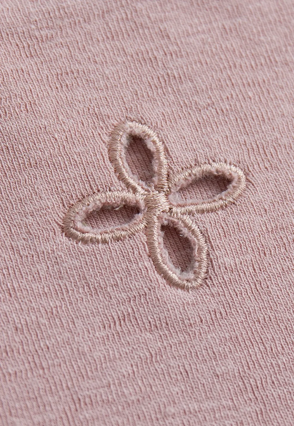 Womens Pink Fitted Long Sleeve Tee