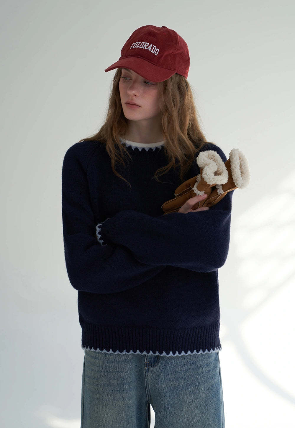 Women's Color Block Sweater