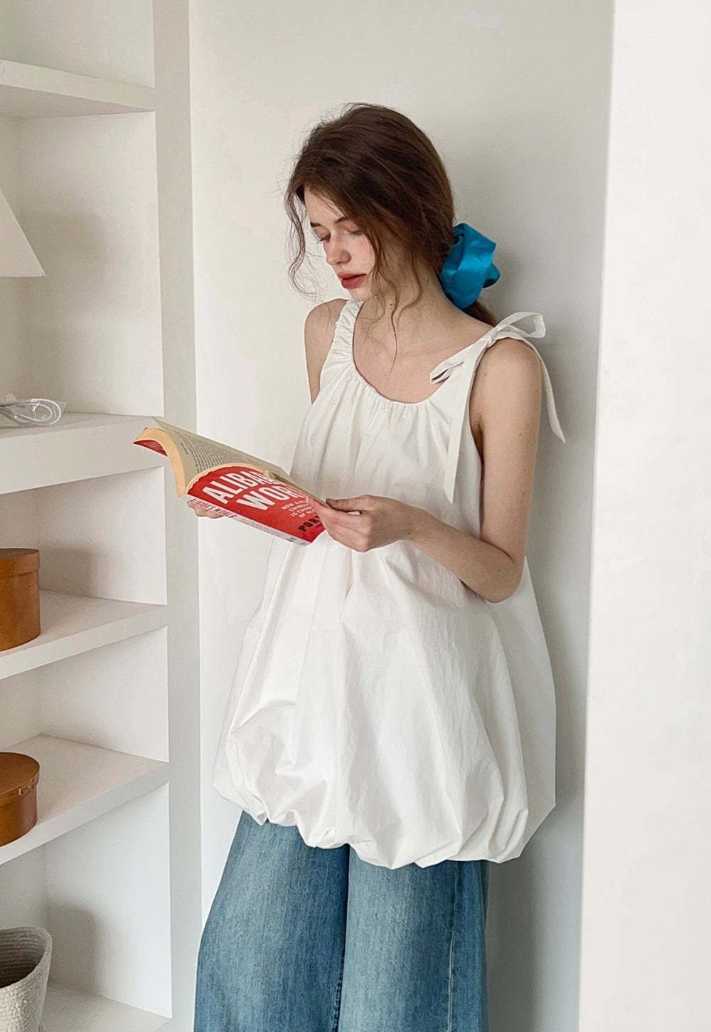 Casual White Sleeveless Dress