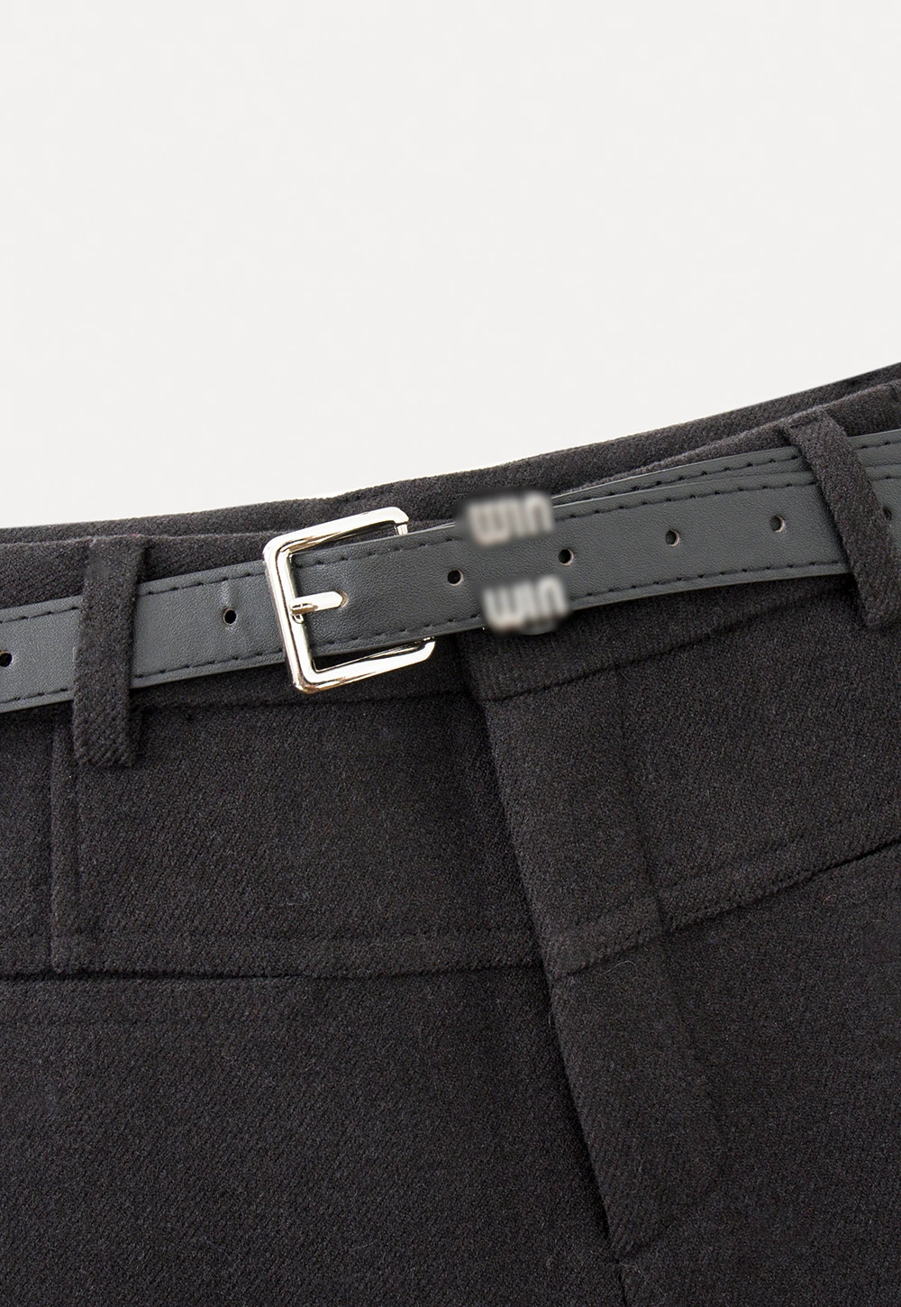 Womens High Waist Shorts with Belt