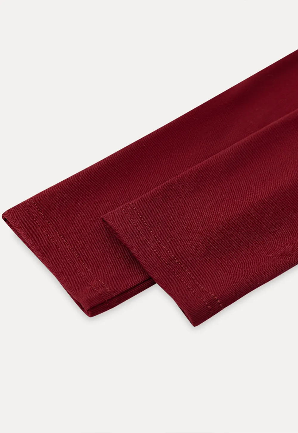 Long sleeve top with front cutout detail