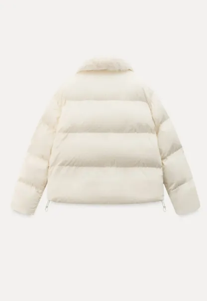 Fur Collar Puffy Short Jacket