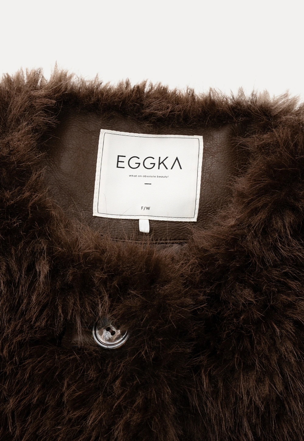 Elegant Faux Fur Vest with Buttons