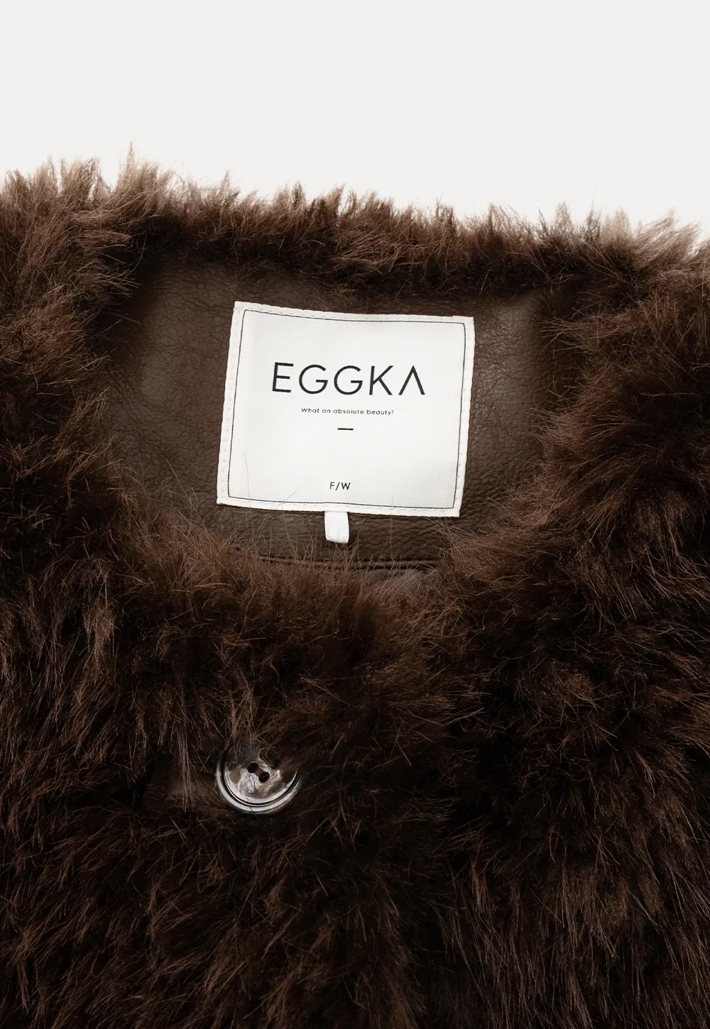 Elegant Faux Fur Vest with Buttons