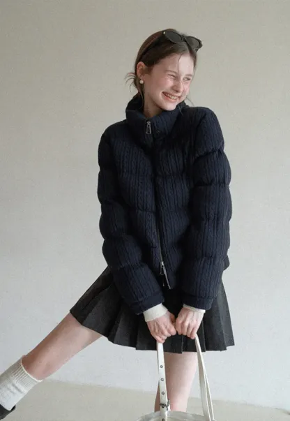 Pleated Mini Skirt with Belt Detail