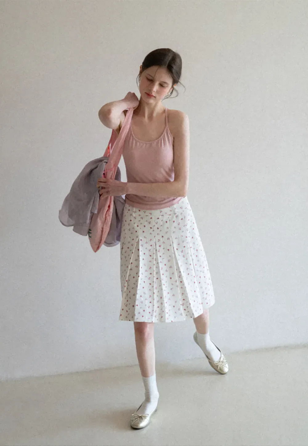 Slim Fit Tank Top with Thin Straps