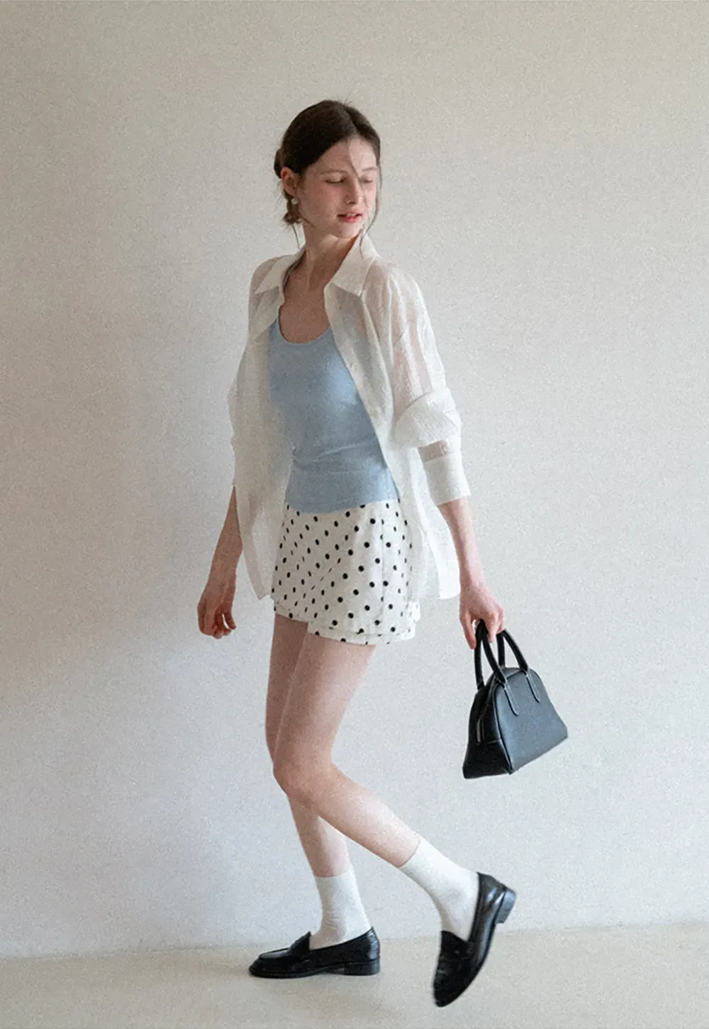 Slim Fit Tank Top with Thin Straps