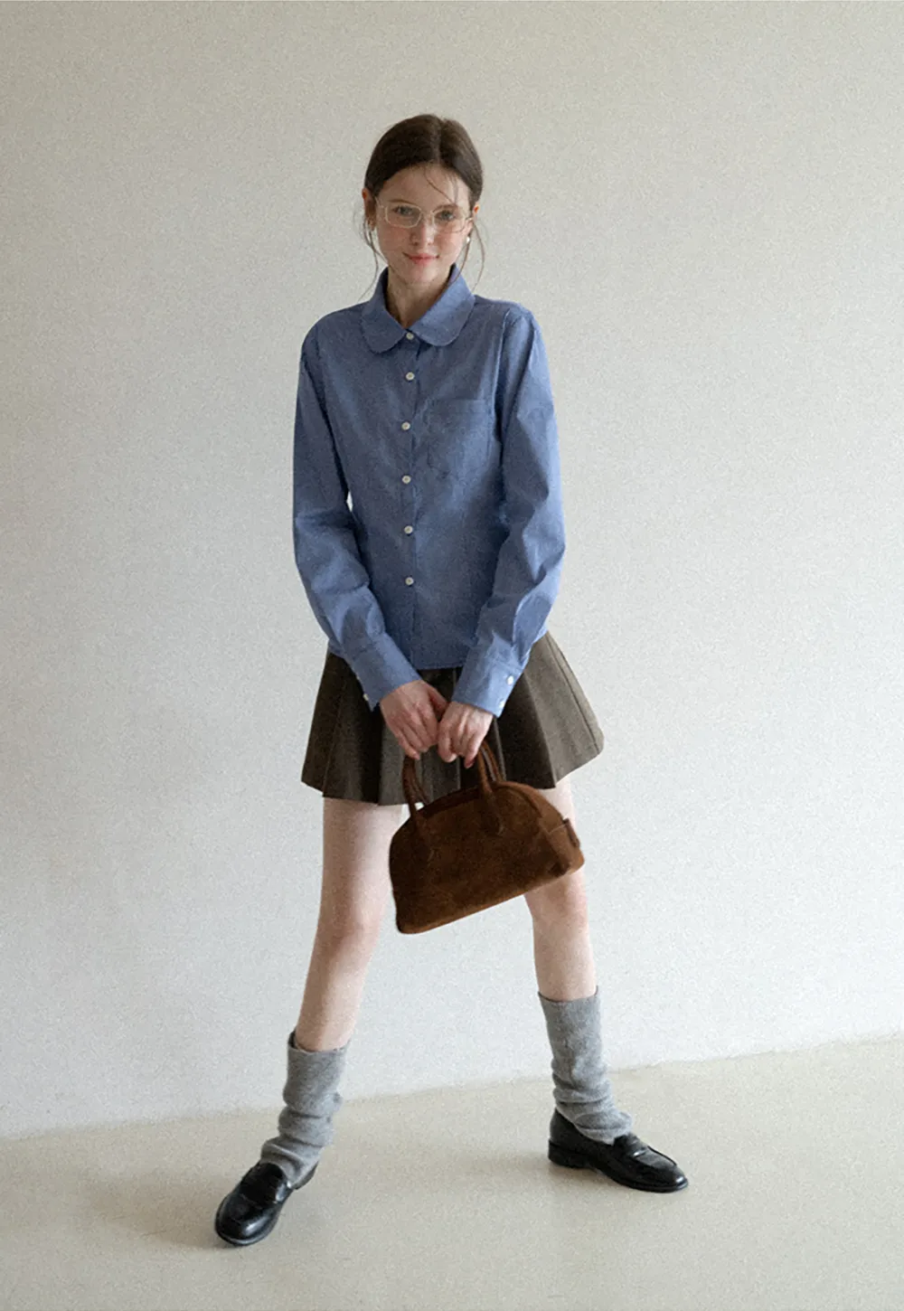 Classic Collar Long Sleeve Shirt