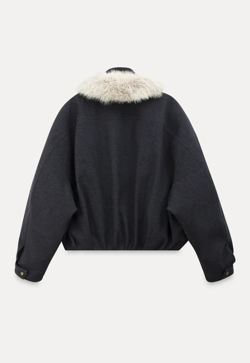 Stylish Fur-Collar Winter Jacket