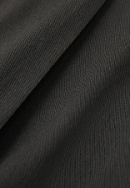 Pleated A-line Skirt with Waistband