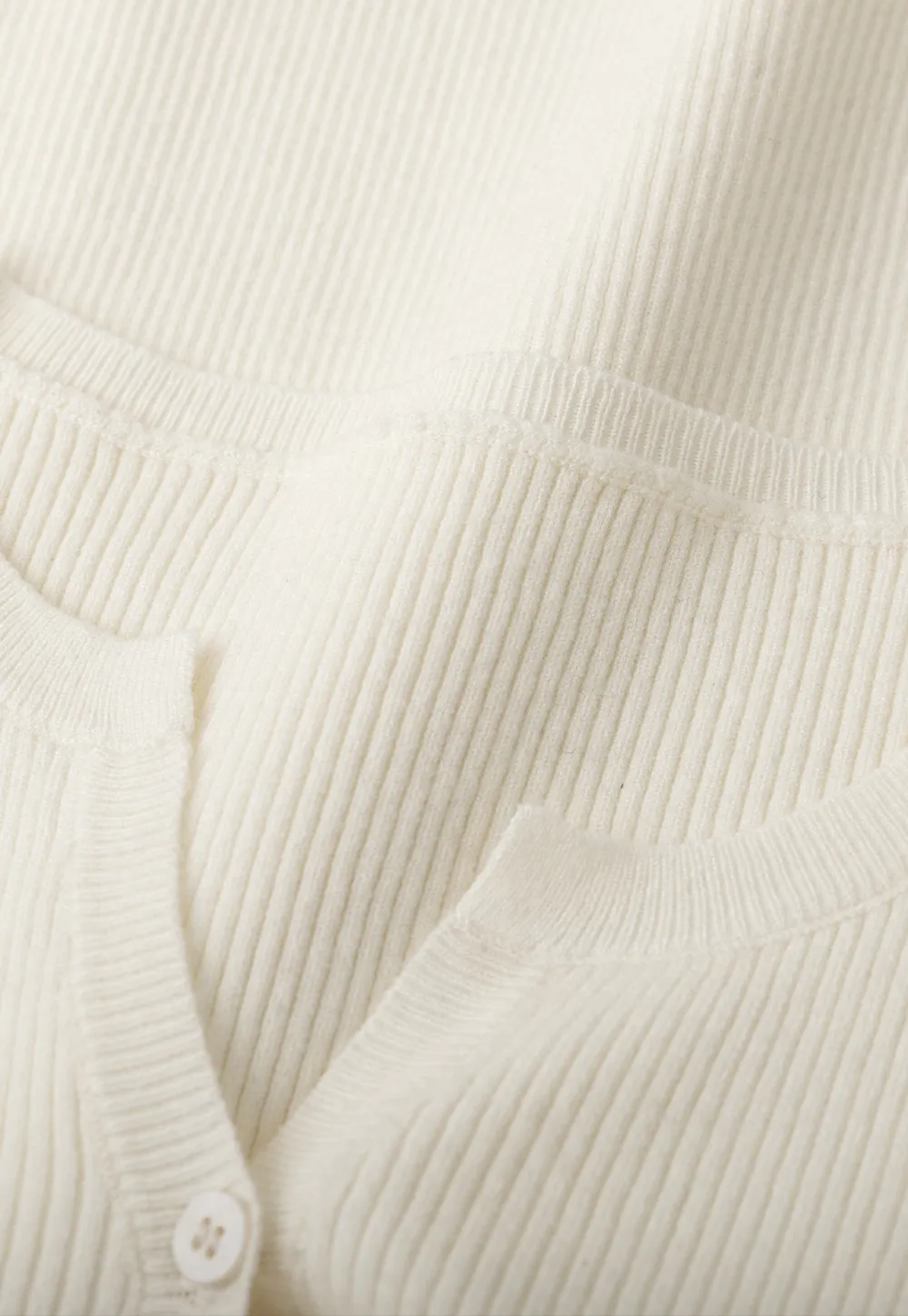 Elegant Henley Knit Top with Button Detail