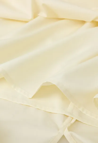 Strapless Smocked Bodice A Line Midi Dress