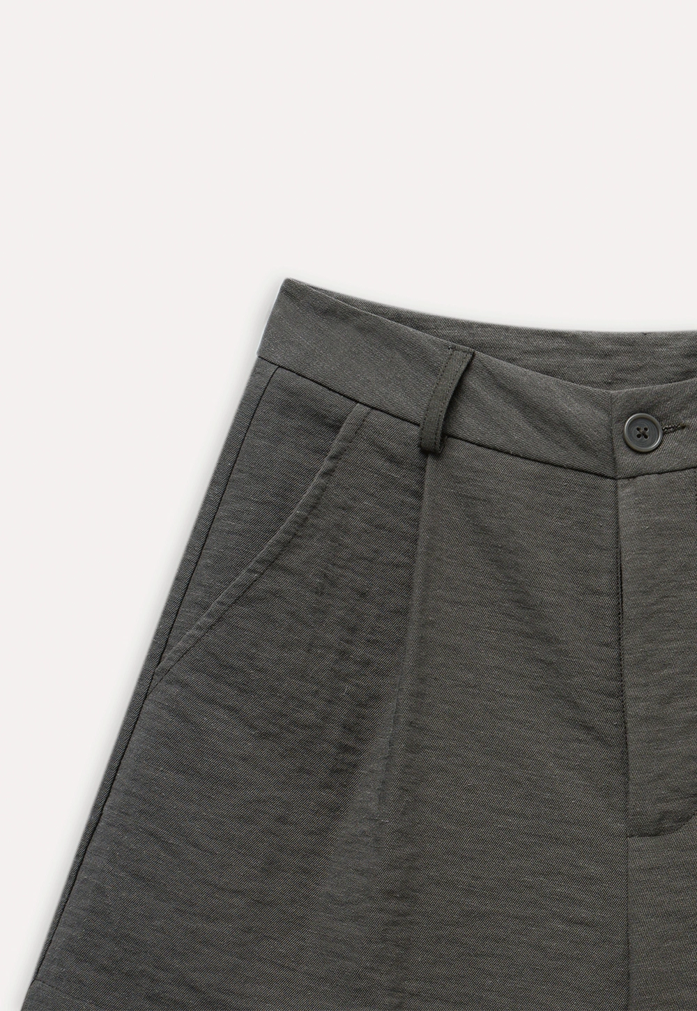 High Waisted Pleated Shorts