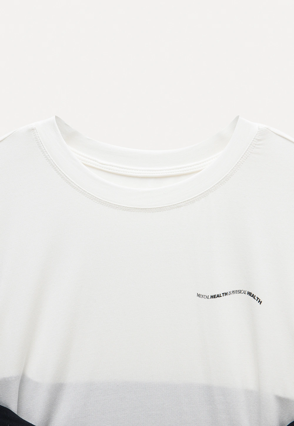 Black and White Contrast Tee