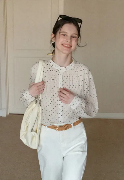 Wide leg high waist denim jeans with belt loop design