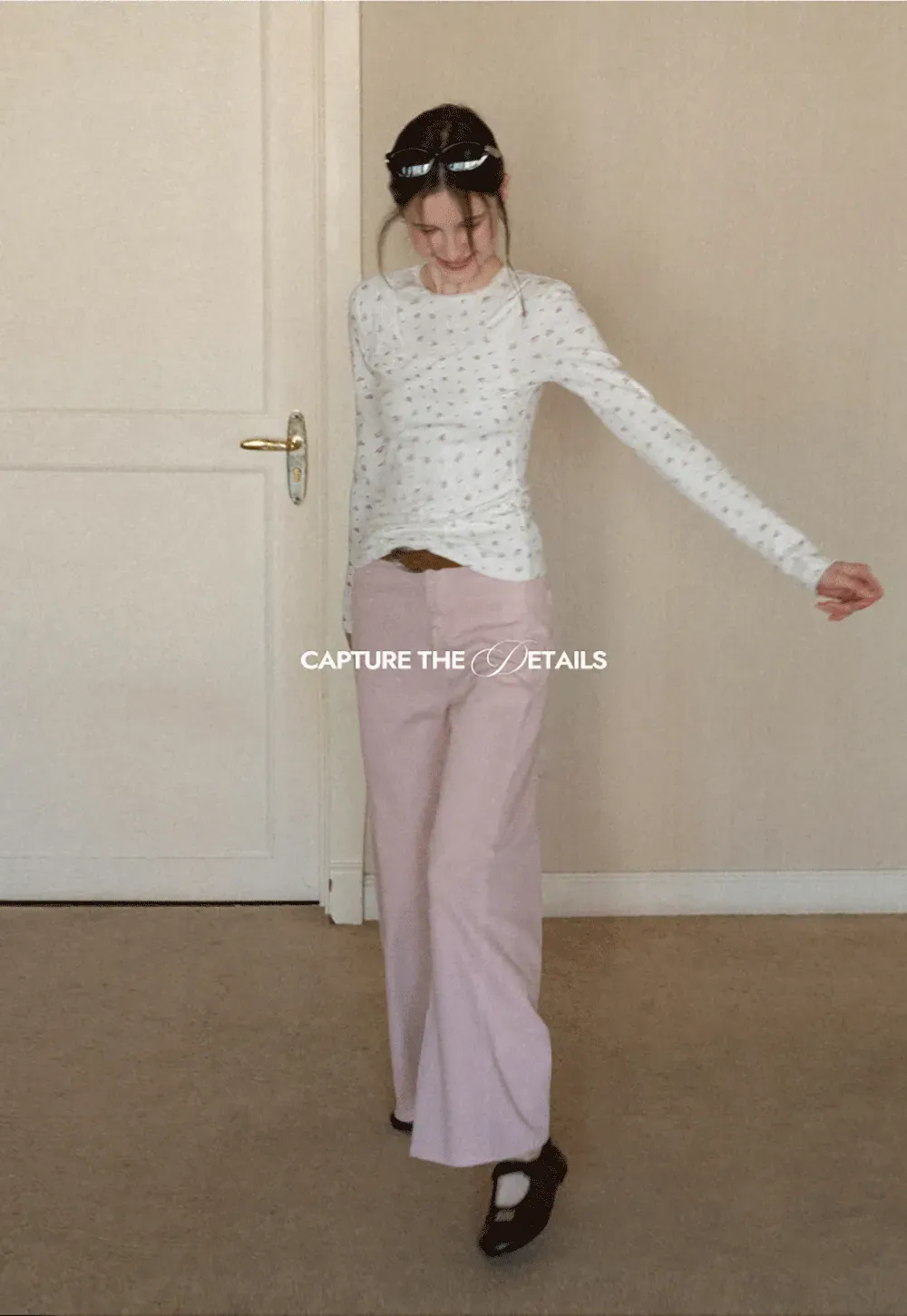 Floral Print Long Sleeve T-Shirt