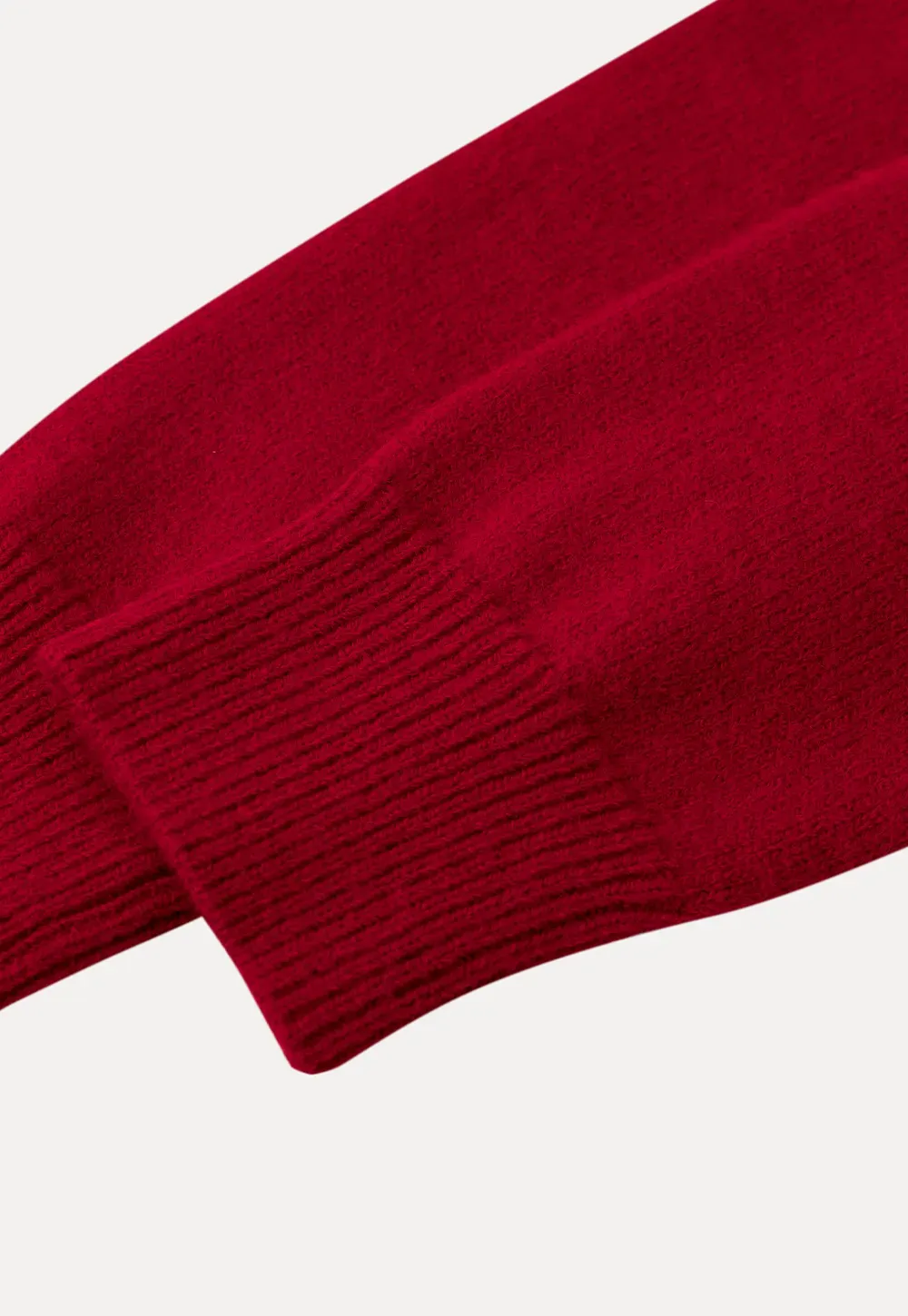 Cutout Detail Round Neck Knit Sweater