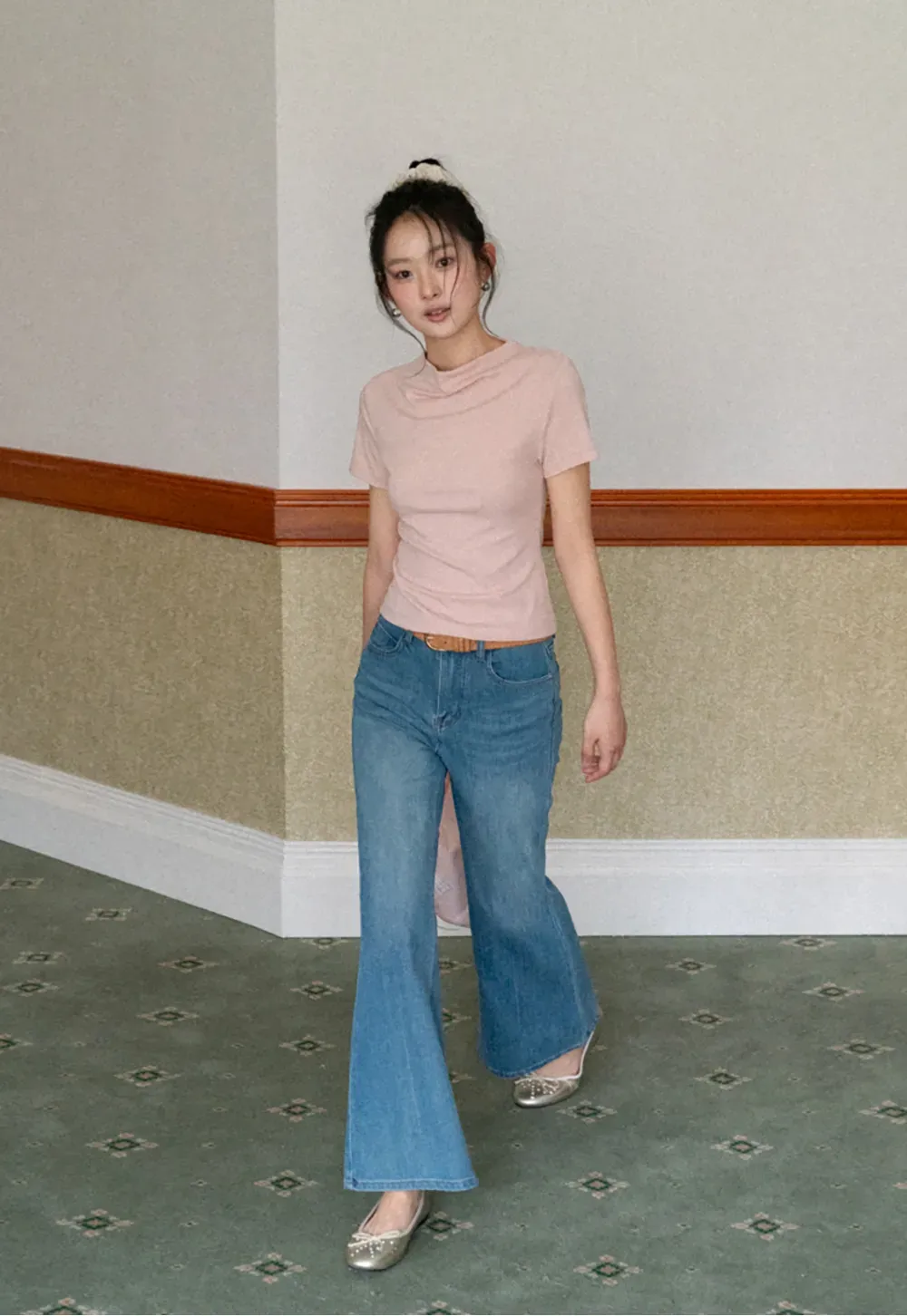 Short Sleeve Crew Neck T Shirt