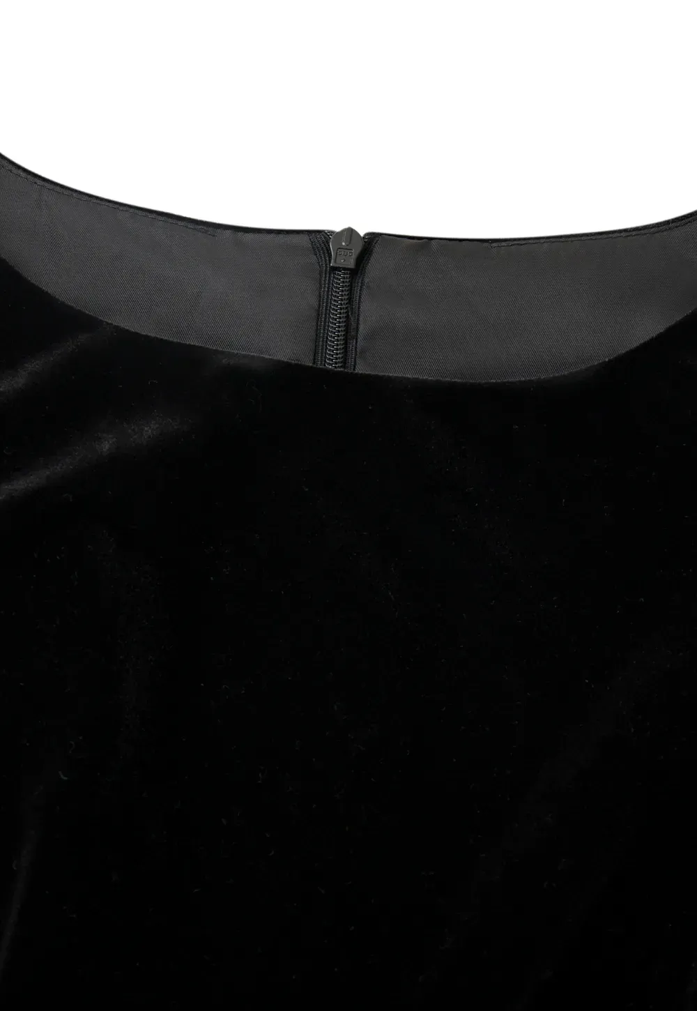 Elegant Velvet Mini Dress with Flared Sleeves