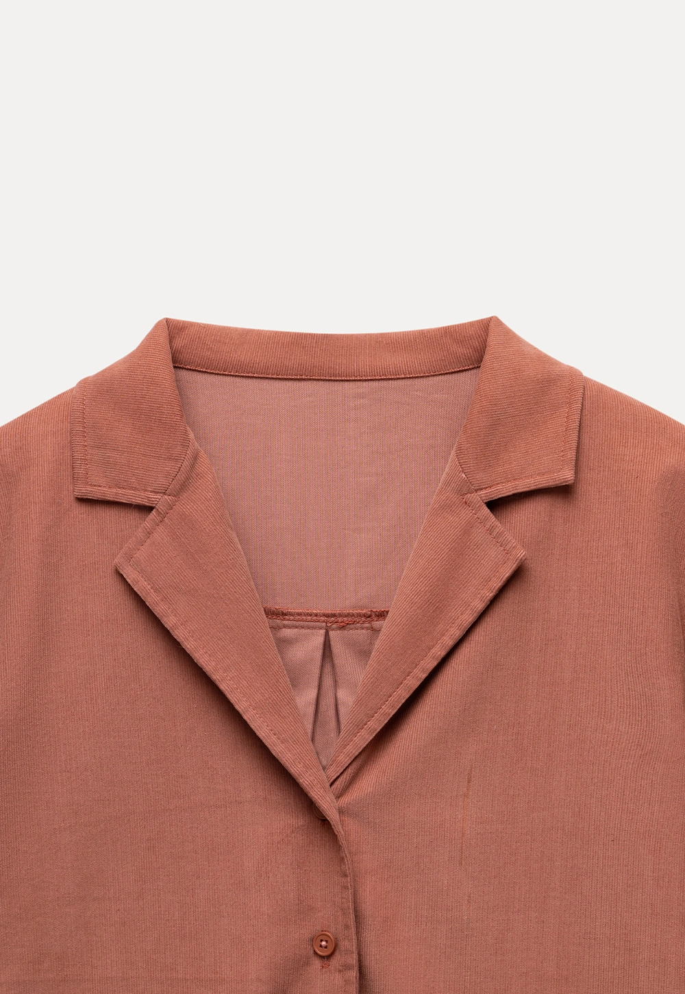 Womens Classic Lapel Collar Long Sleeve Blouse