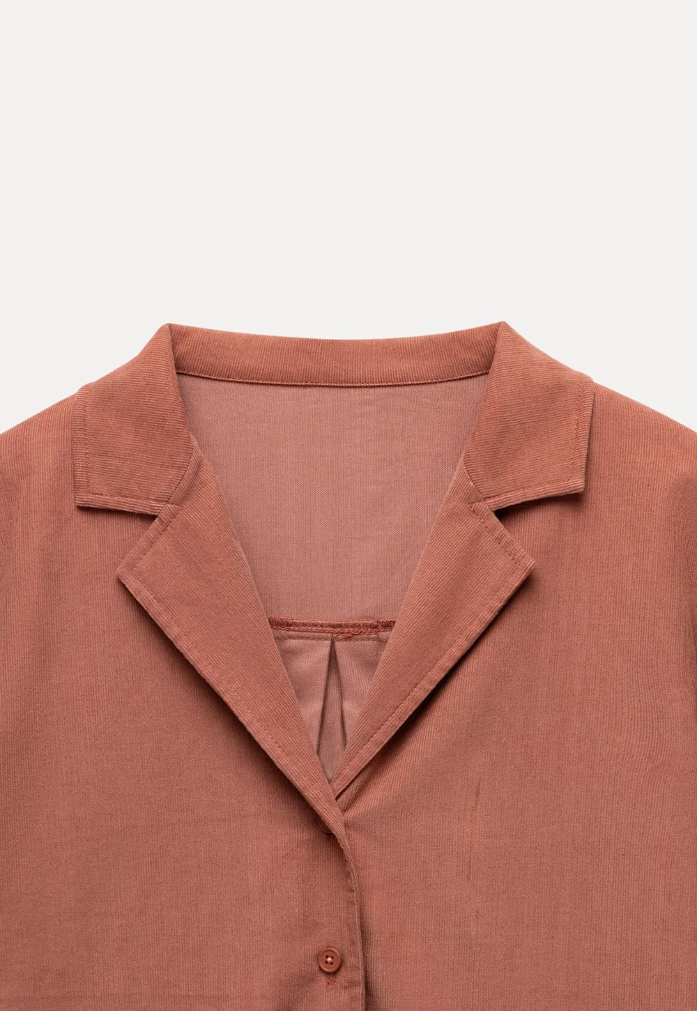 Womens Classic Lapel Collar Long Sleeve Blouse