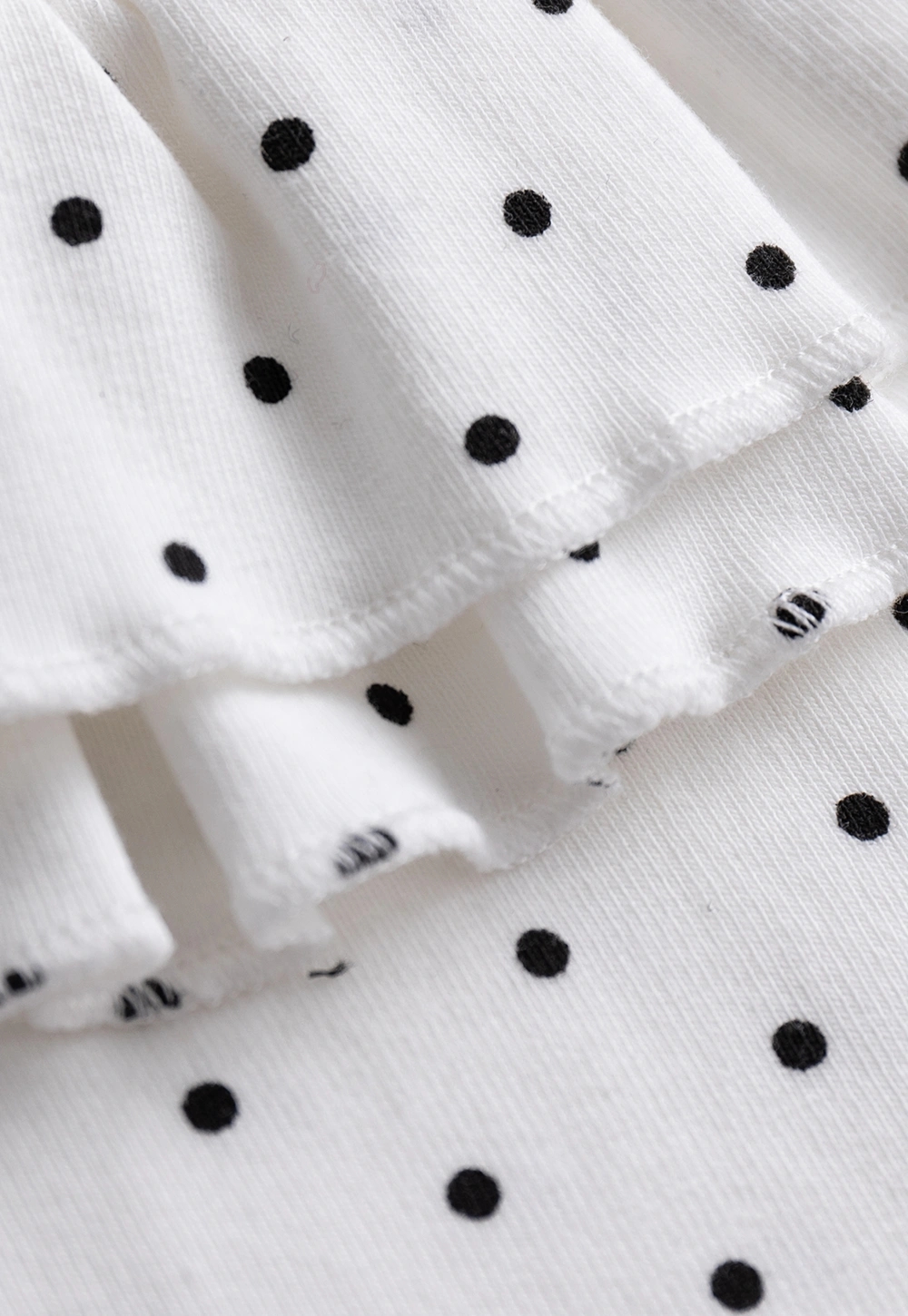 Women Polka Dot Long Sleeve T Shirt