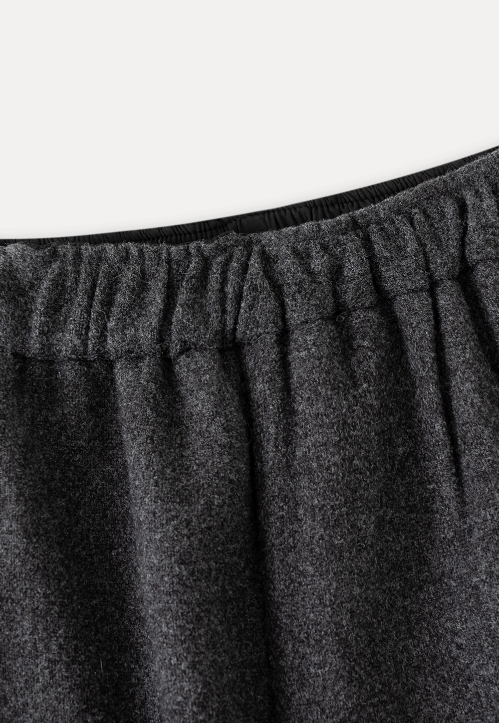 Women Ruffle Hem Wide Leg Cropped Pants