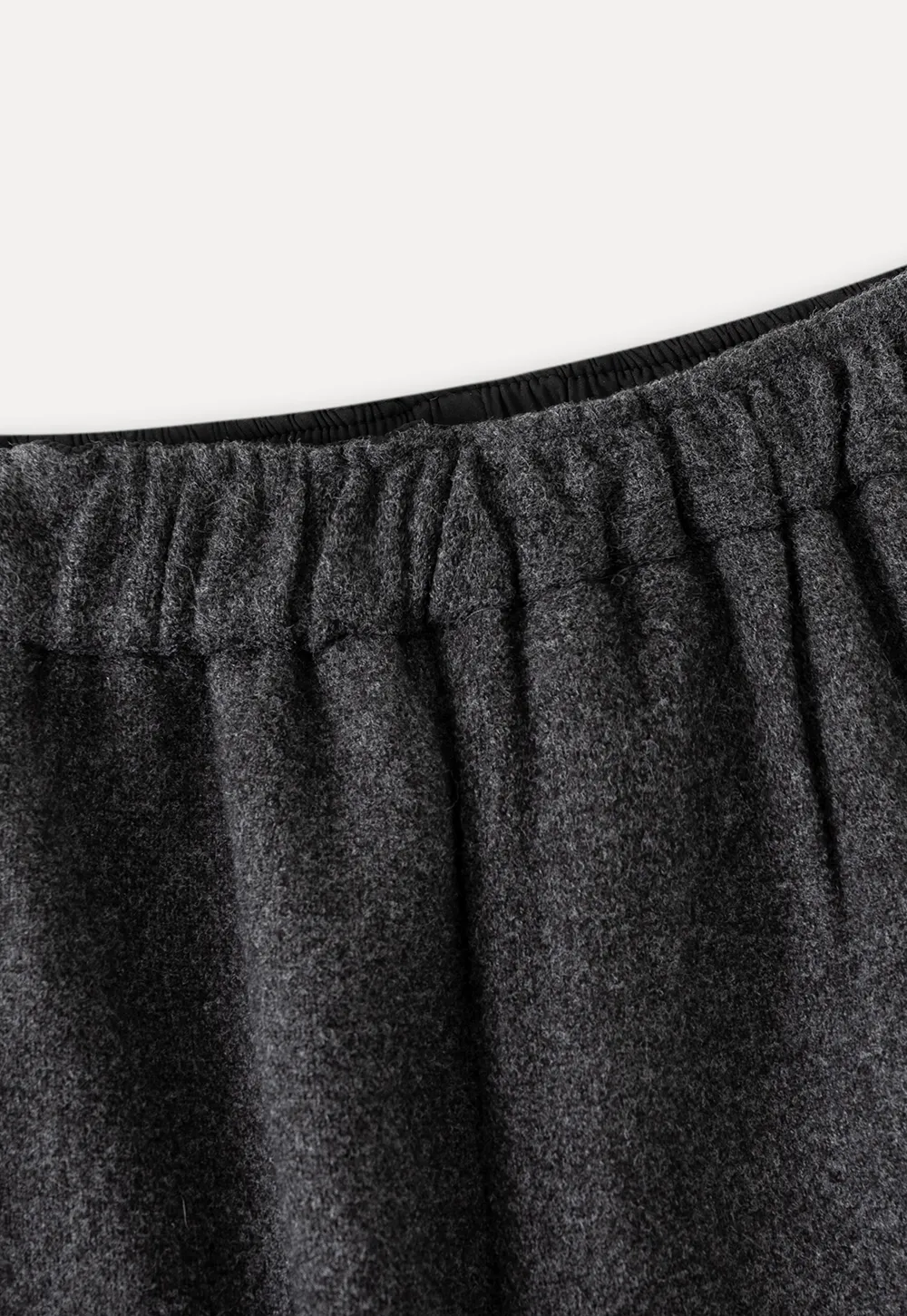 Women Ruffle Hem Wide Leg Cropped Pants