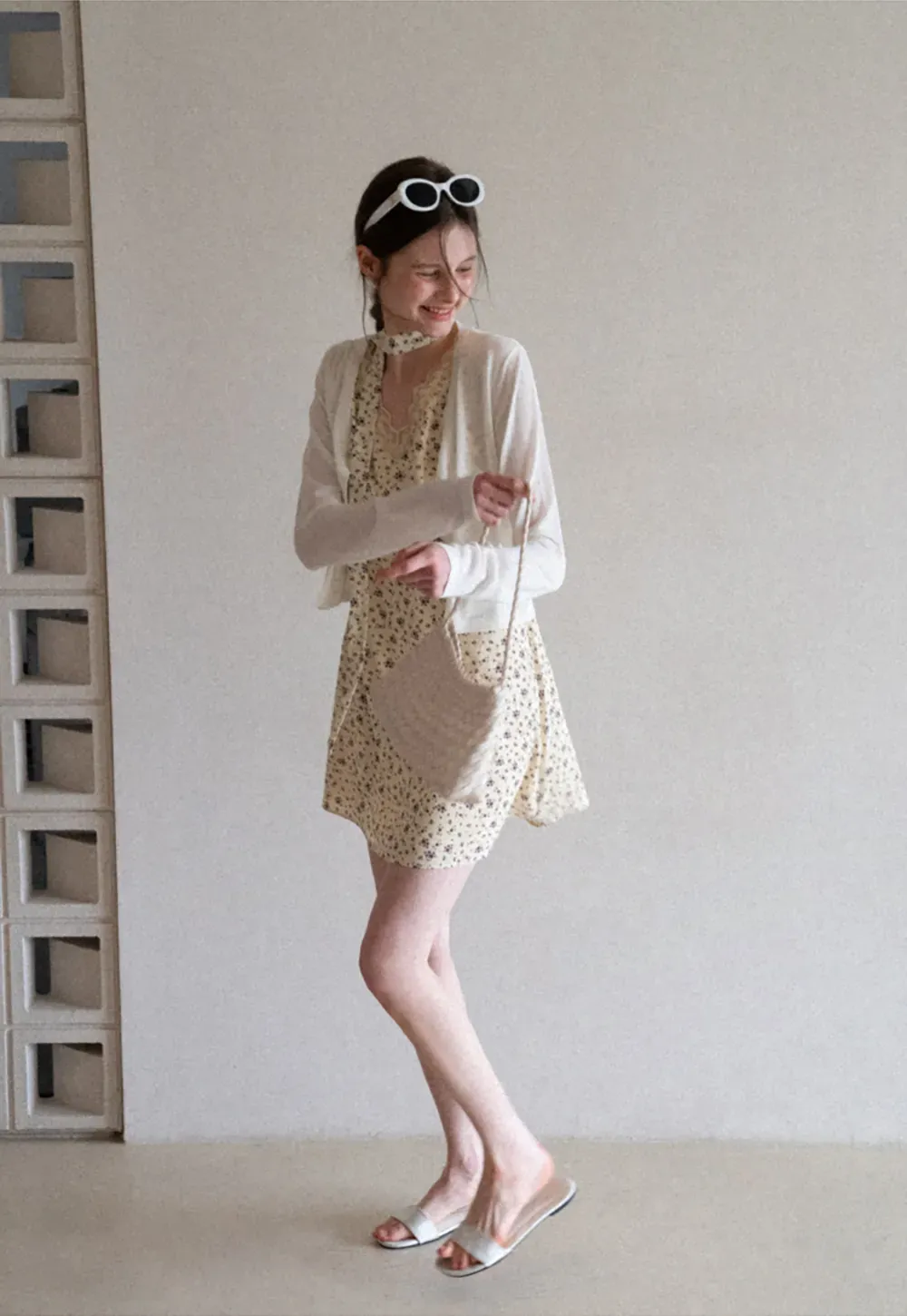 Lightweight Long Sleeve Cropped Knit Top