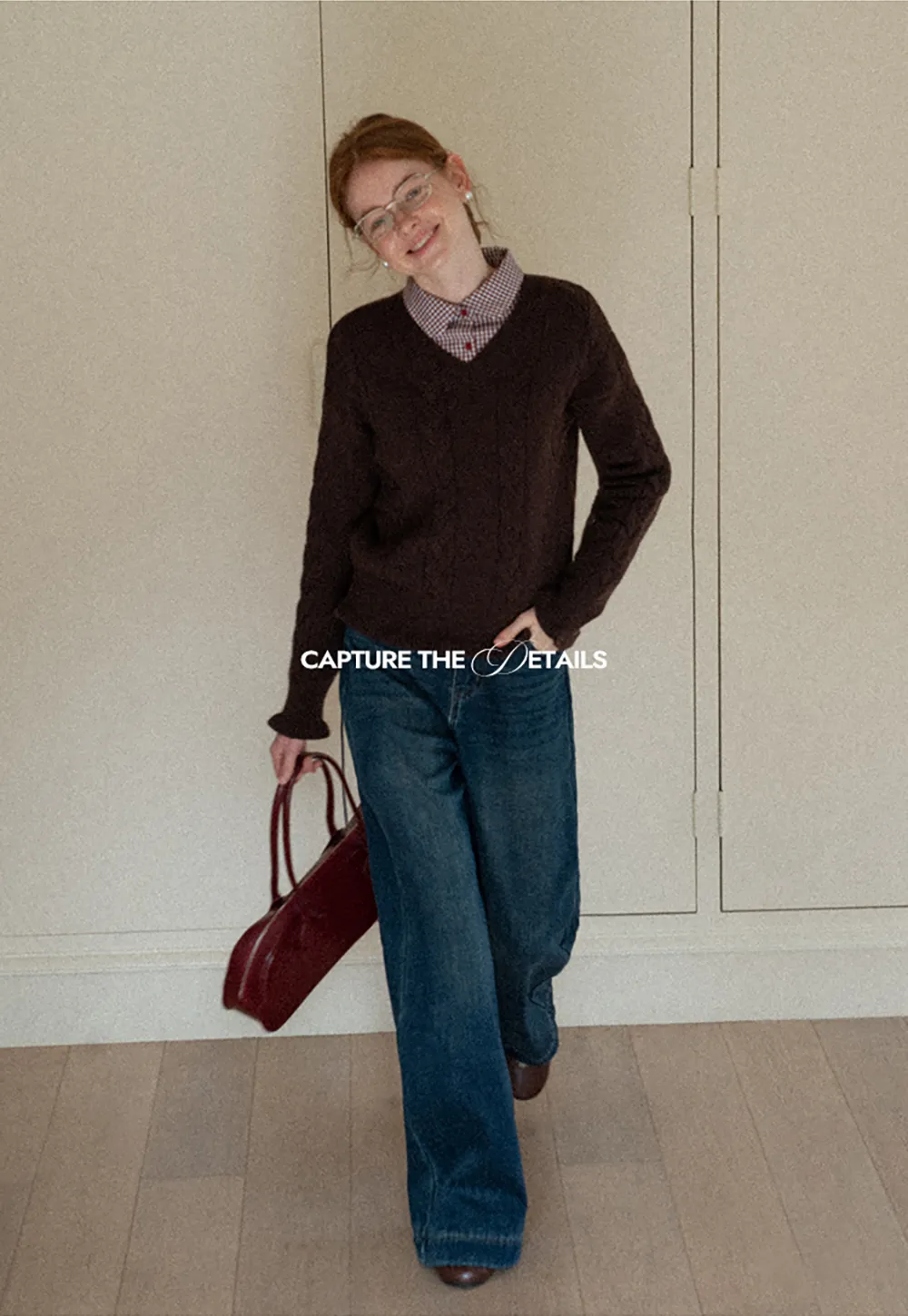 Women's Knit Sweater Round Neck Long Sleeve Casual Wear