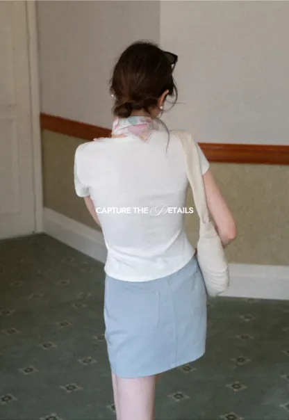 Short Sleeve Crew Neck T Shirt