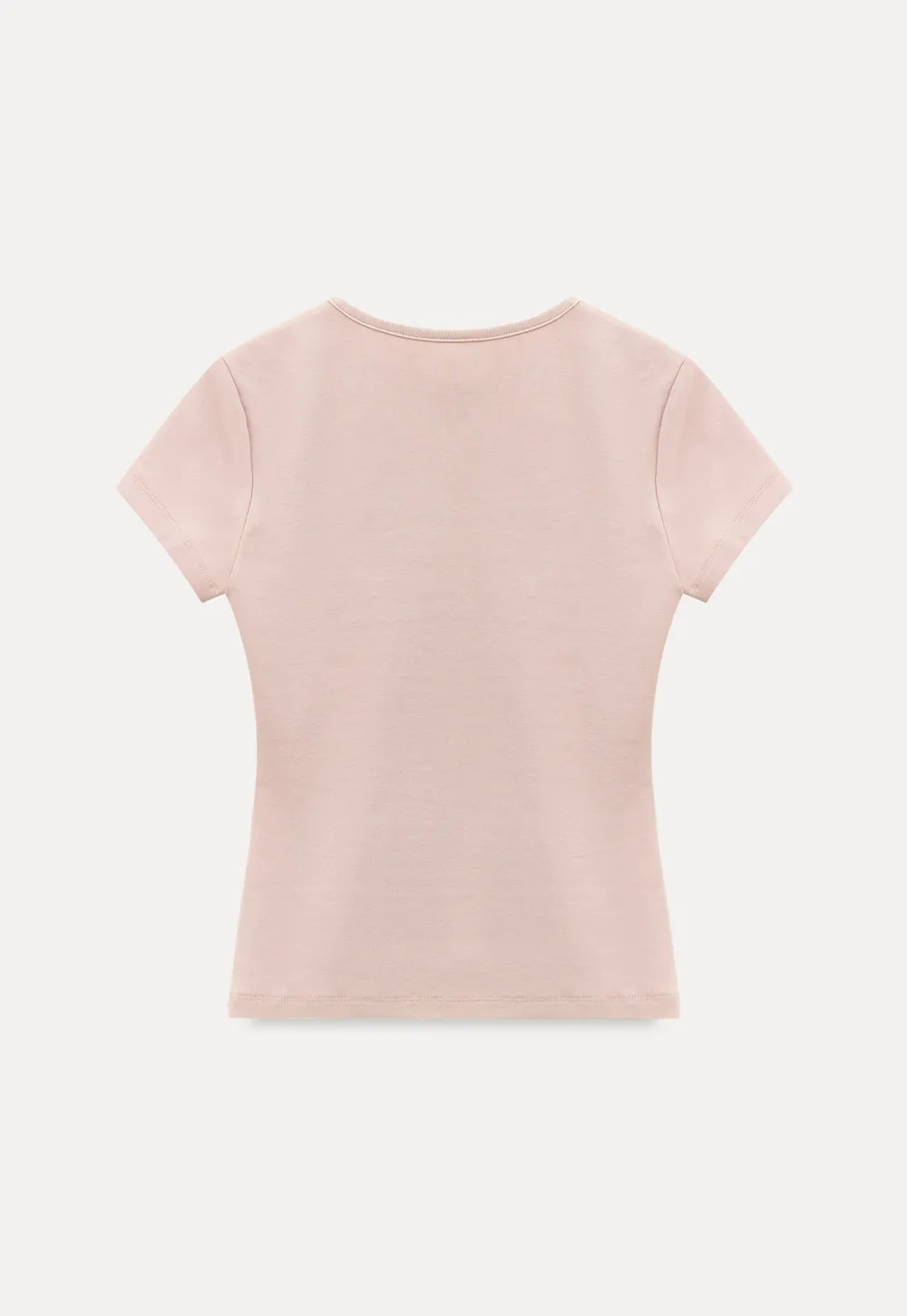 Slim Fit Short Sleeve Crew Neck T Shirt