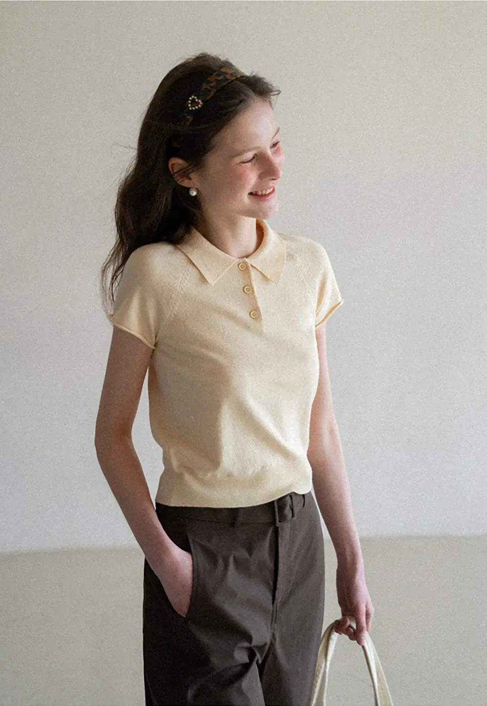 Wide Leg Casual Pants with Belted Waist