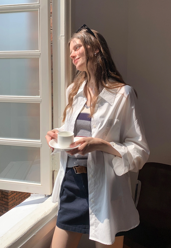 Belted Utility Shirt