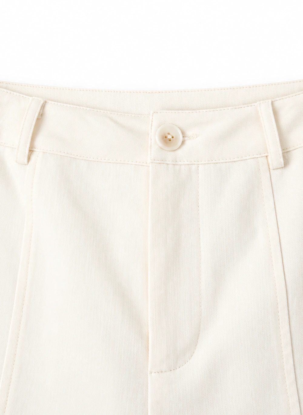 Wide Leg Straight Cut Casual Pants