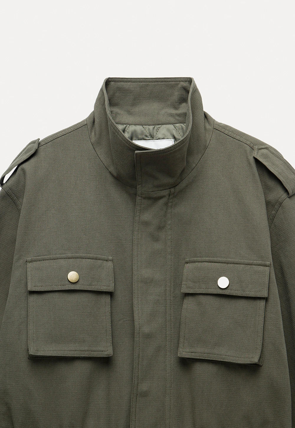 Womens Oversized Utility Pocket Jacket