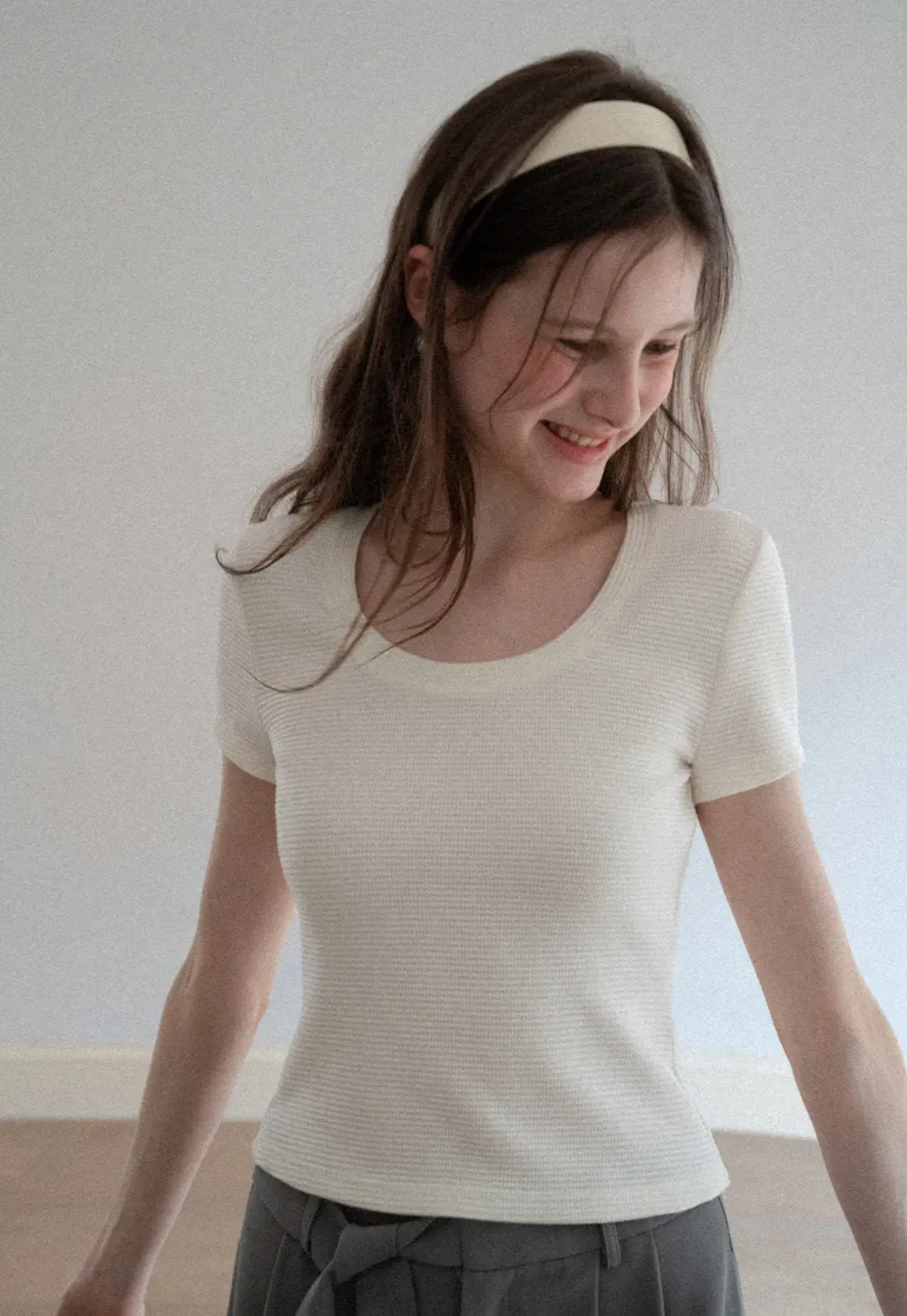 Short Sleeve V Neck T Shirt