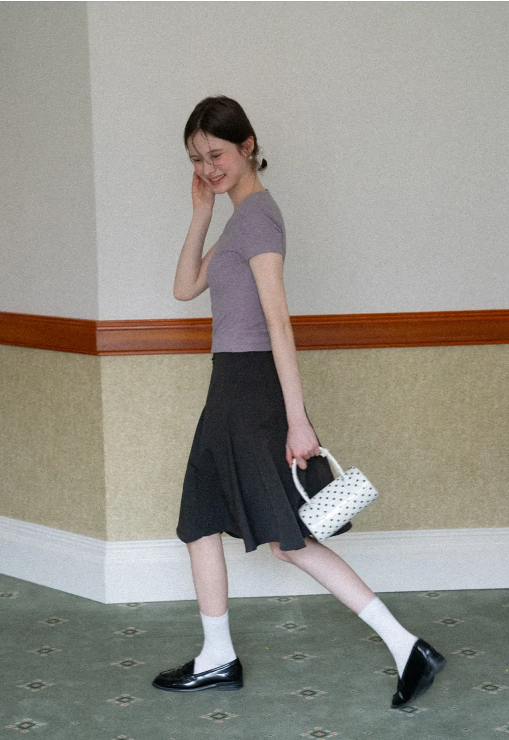 Short Sleeve V Neck T Shirt