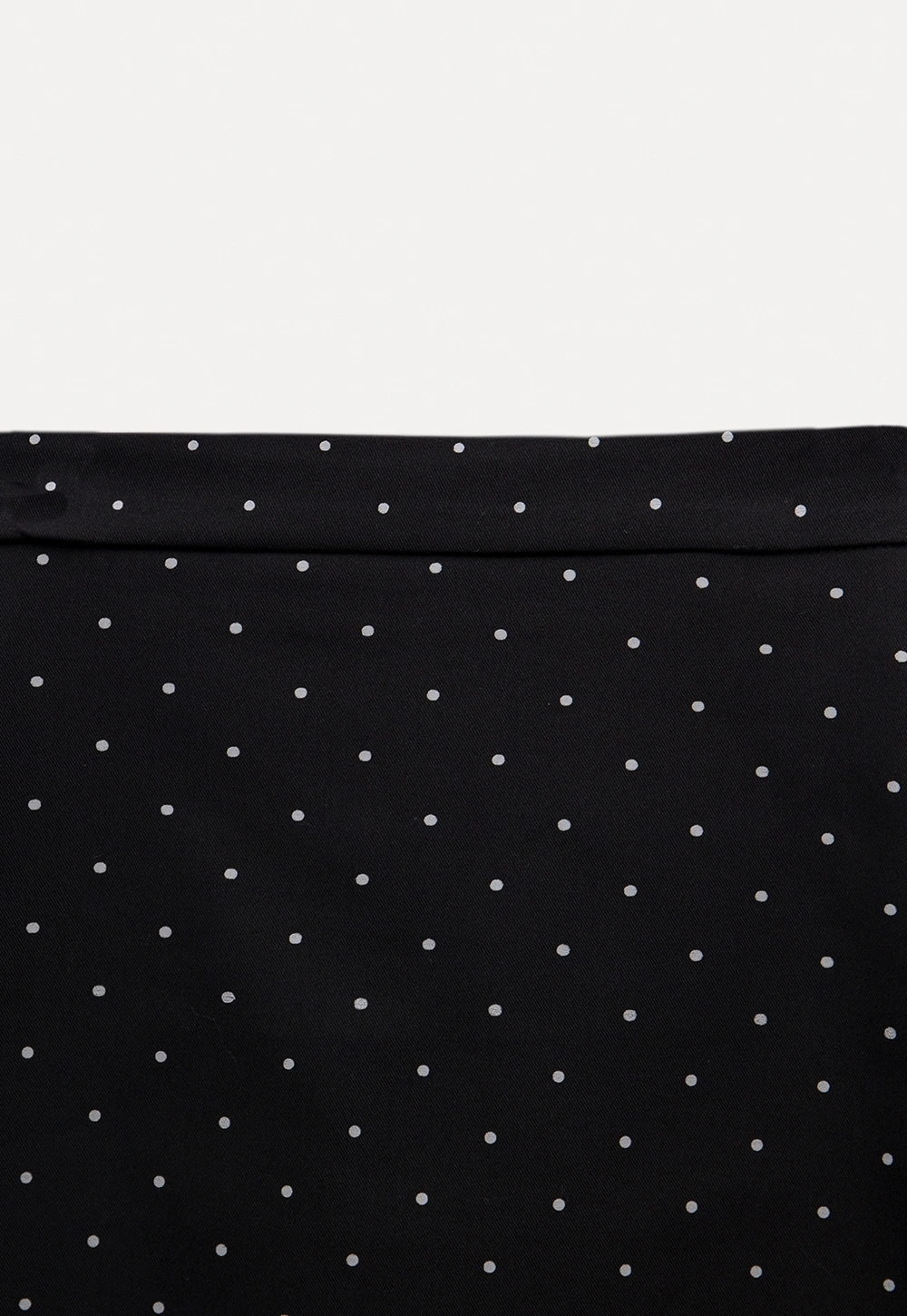 Women's Polka Dot Ruffle Hem A-Line Mini Skirt