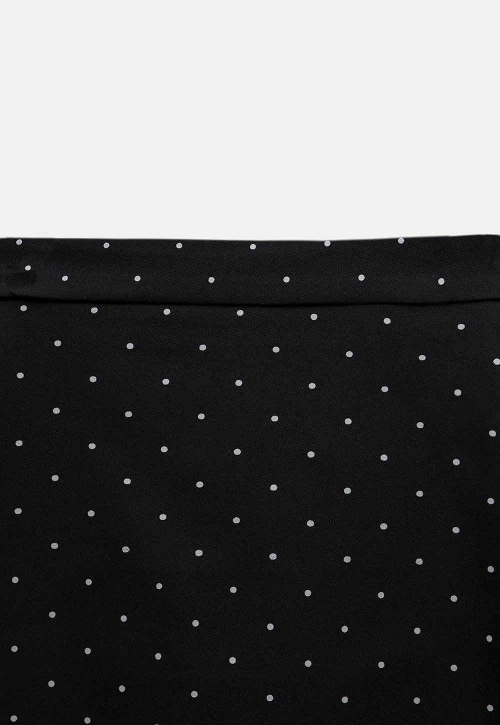 Women's Polka Dot Ruffle Hem A-Line Mini Skirt