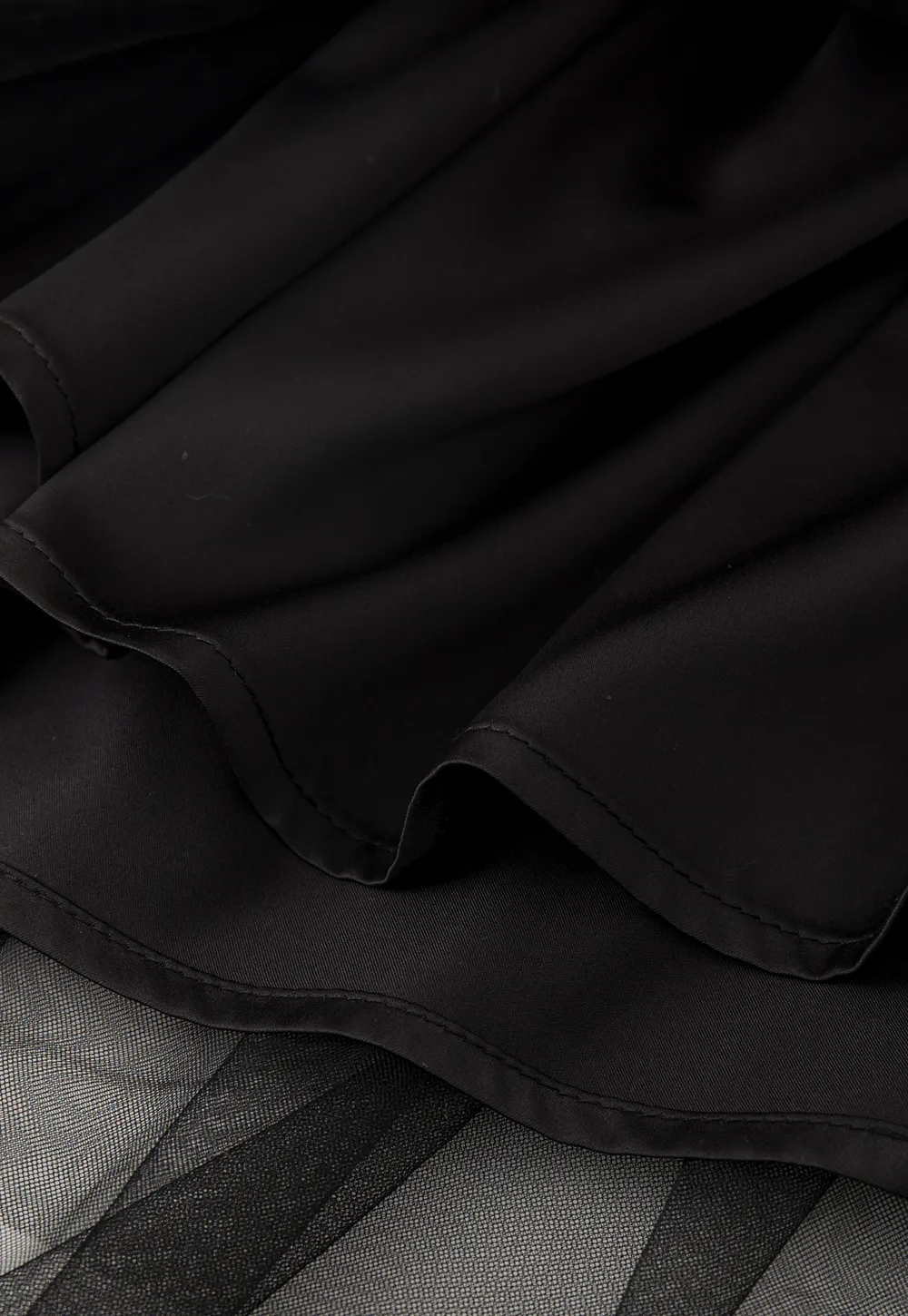 fluffy layered tulle skirt with elastic waistband