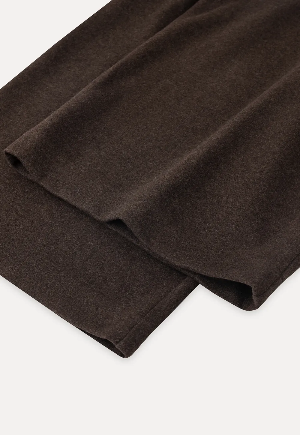 Wide leg pleated casual pants with high waist design