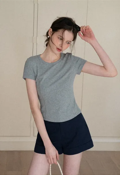 Short Sleeve Crew Neck T Shirt