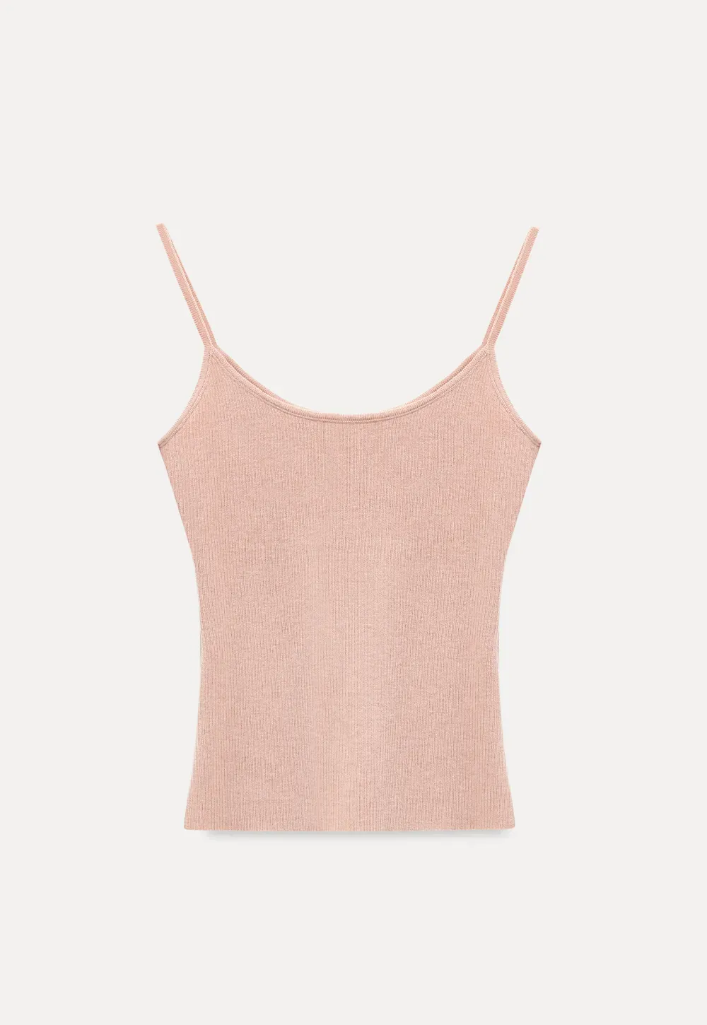 Woolen knit sweater and tank top