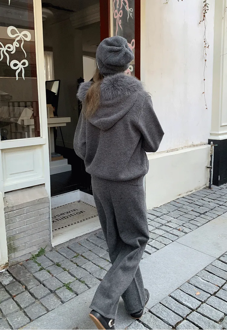 Knit Wide Leg Pants for Comfort and Style