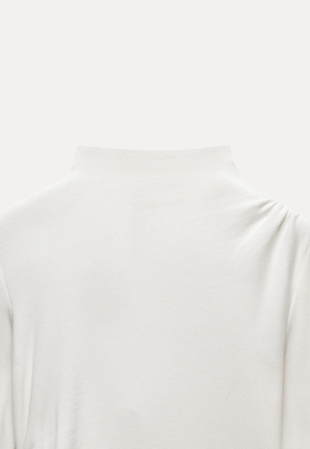 Womens Long Sleeve Mock Neck Top