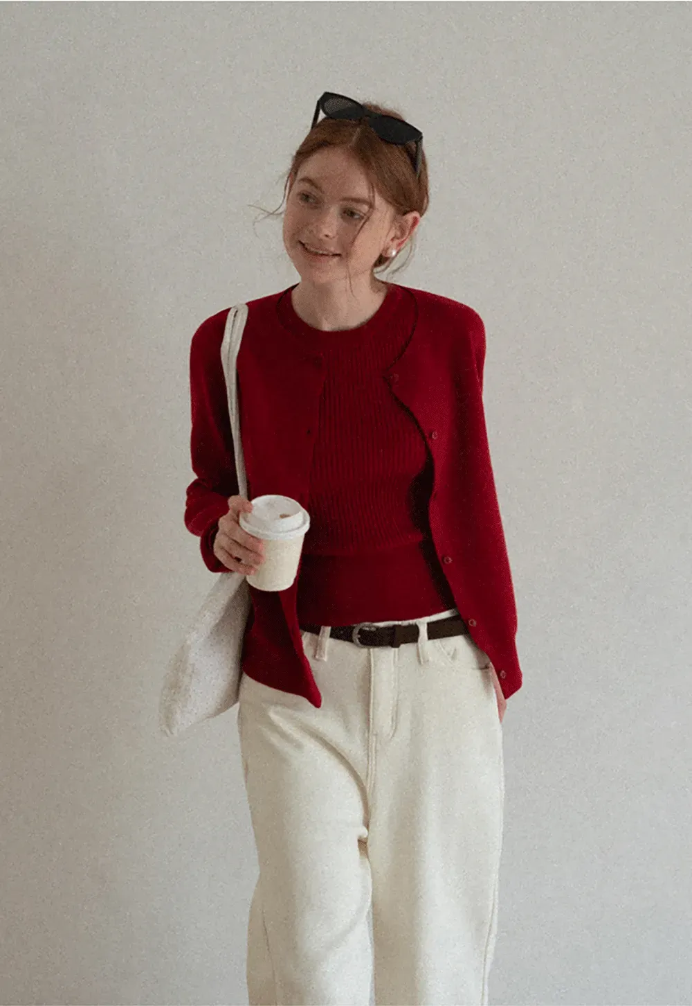 Ribbed Knit Tank Top for Women