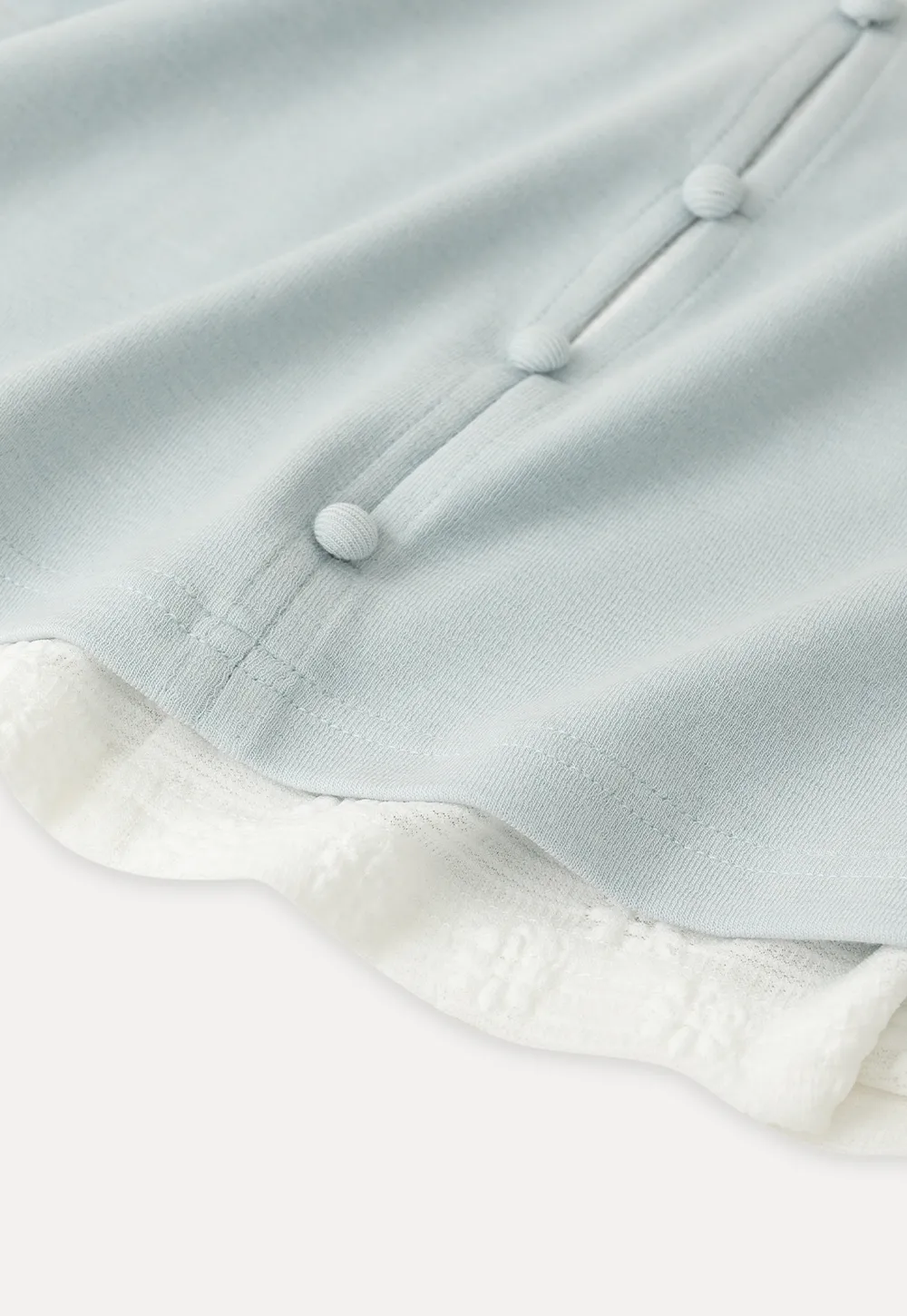 Short Sleeve T Shirt with Lace Trim