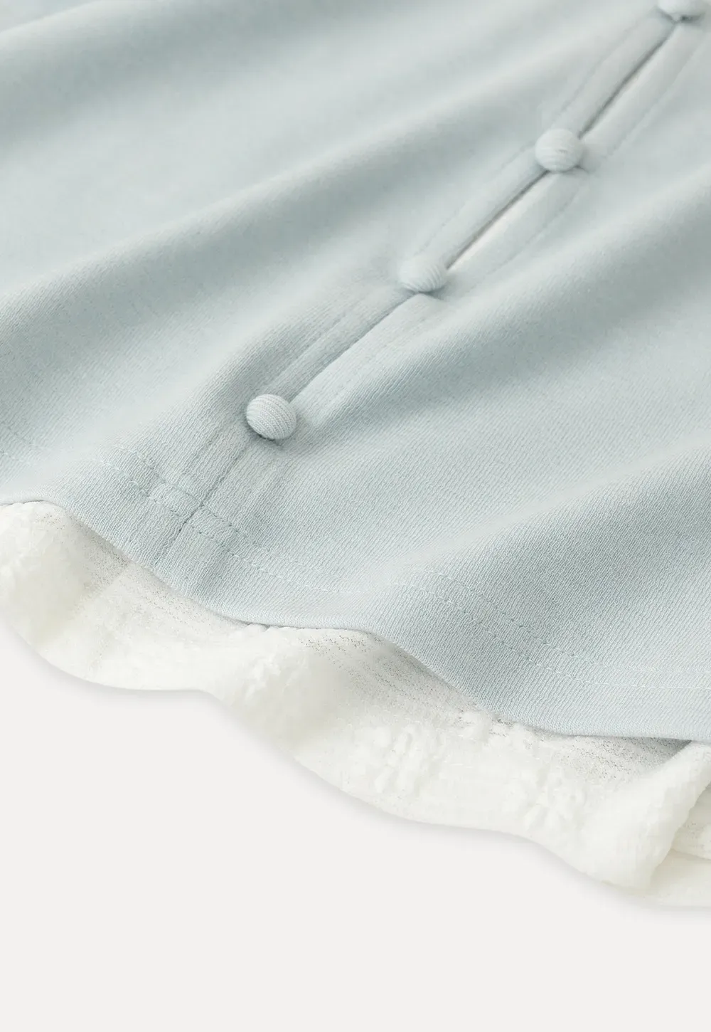 Short Sleeve T Shirt with Lace Trim