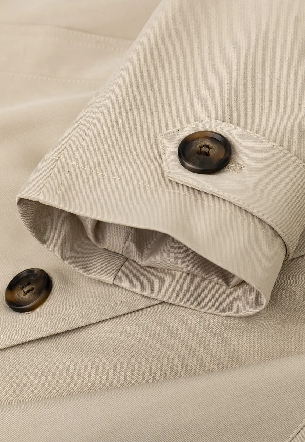 Short Jacket with Peter Pan Collar and Buttons